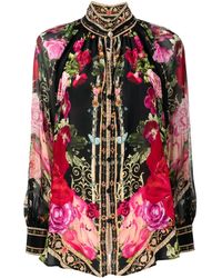 Camilla - Reservation For Love Silk Shirt - Lyst