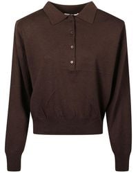 Frankie Shop - Croydon Padded-Knit Polo - Lyst