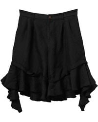 Comme des Garçons - Ruffled Shorts - Lyst