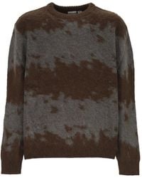 Gramicci - Mohair Splatter-Pattern Mohair-Blend Sweater - Lyst