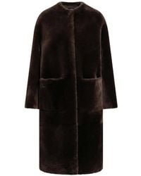 Blancha - Abrigo Con Botones - Lyst