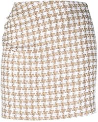 IRO - Gathered-detail Tweed Skirt - Lyst