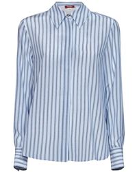 Max Mara - Gestreept Overhemd - Lyst