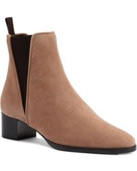 Giuseppe Zanotti - Judy Elastic-Panel Suede Boots - Lyst