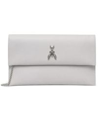 Patrizia Pepe - Fly-Plaque Chain-Strap Clutch Bag - Lyst