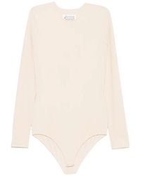 MM6 by Maison Margiela - Long-Sleeve Crew-Neck Body - Lyst