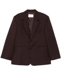 Frankie Shop - Blazer Met Enkele Rij Knopen - Lyst