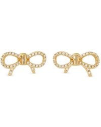 Ferragamo - Vara Bow Earrings - Lyst