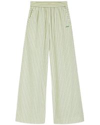 BOSS - Vertical-Stripe Palazzo Pants - Lyst