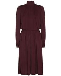 Gucci - Crêpe Jersey Dress - Lyst