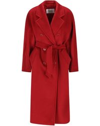 Max Mara - Belted coat - Lyst