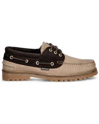Barbour - Re-Engineered Deck Leather Boat Shoes - Lyst