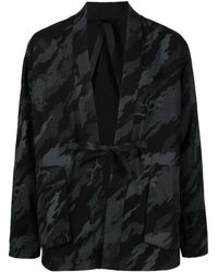 Maharishi - Camouflage-print Reversible Kimono - Lyst
