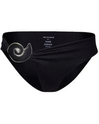 Salt & Wave - Aphrodite Shell-Embellished Bikini Bottoms - Lyst