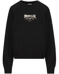 Moncler - Bead-Embellished Logo-Patch Sweatshirt - Lyst