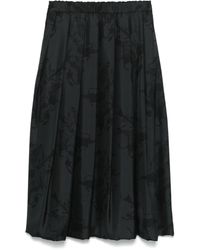 Fabiana Filippi - Midirock Mit Grafischem Print - Lyst