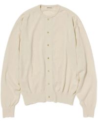 AURALEE - Buttoned Cardigan - Lyst