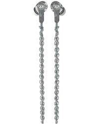 DIESEL - Charm-Detail Chain-Link Wired Earbuds - Lyst