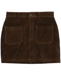 Fortela - Minijupe Jenny En Daim - Lyst