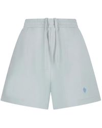 Destin - Embroidered-Detail Cotton Mini Shorts - Lyst