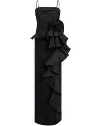 Cinq À Sept - Liora Ruffled Floral Gown - Lyst