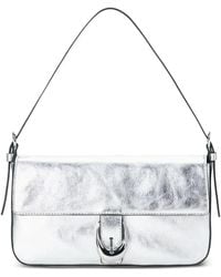 STAUD - Harlow Leather Shoulder Bag - Lyst