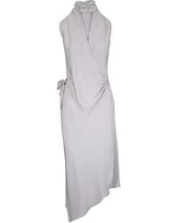 Peter Cohen - Robe Mi-Longue À Design Portefeuille - Lyst