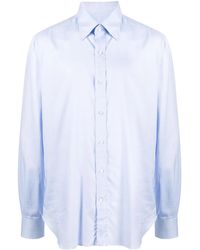 Luciano Barbera - Button-Down Overhemd - Lyst