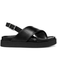 Geox - Adelash H Crossover Slingback Sandals - Lyst