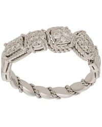 Dolce & Gabbana - Anillo Easy en oro blanco de 18 ct con diamantes - Lyst