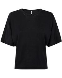 Liviana Conti - Fine-Knit Short-Sleeved T-Shirt - Lyst