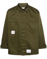 WTAPS - Guardian Twill Shirt Jacket - Lyst