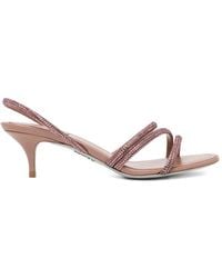 Rene Caovilla - 50Mm Embellished Sandals - Lyst