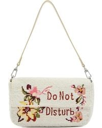STAUD - Timmy Embroidered Beaded Shoulder Bag - Lyst
