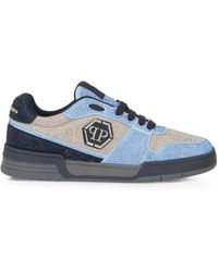 Philipp Plein - Low-Top Sneakers P-Force 78 Strass - Lyst