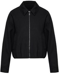 MICHAEL Michael Kors - Zip-Up Bomber Jacket - Lyst