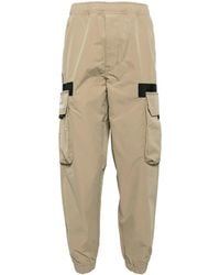 Aape By A Bathing Ape - Logo-Appliqué Tapered Cargo Trousers - Lyst