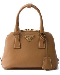 Prada - Promenade Mini-Tote Bag aus Saffiano-Leder - Lyst