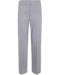 D.exterior - Pantalon Plissé À Taille Élastiquée - Lyst