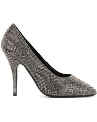 Ferragamo - Crystal-Embellished Pumps - Lyst