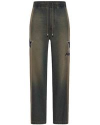 Amiri - Jeans With Applique - Lyst