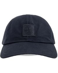 Stone Island - Logo-Patch Baseball Cap - Lyst