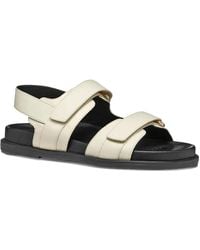 Geox - Touch-Strap Flat Sandals - Lyst