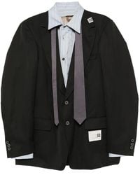 Maison Mihara Yasuhiro - Mix-Layered Jacket - Lyst