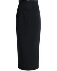 KHAITE - The Loxley High-Waisted Skirt - Lyst