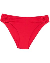 Fisico - Ring-Detail Bikini Bottoms - Lyst