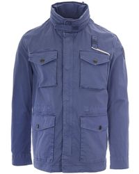 Blauer - Four-Pocket High-Neck Jacket - Lyst