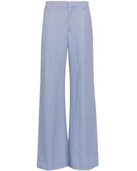 Chloé - Low-rise Flared Trousers - Lyst