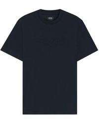 BOSS - X Aston Martin Mercerized-Cotton T-Shirt With Wing Detail - Lyst