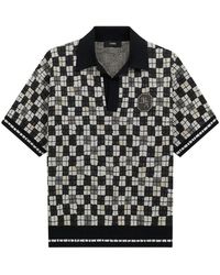 Amiri - Chateau Crest Skate Polo Shirt - Lyst